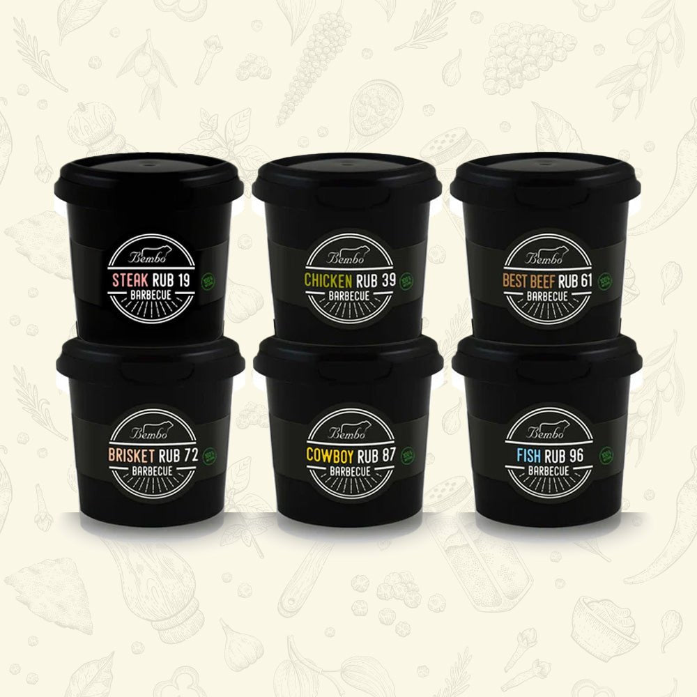 Assortment of Barbeque Rubs Starter Pack - Prime Gourmet Online