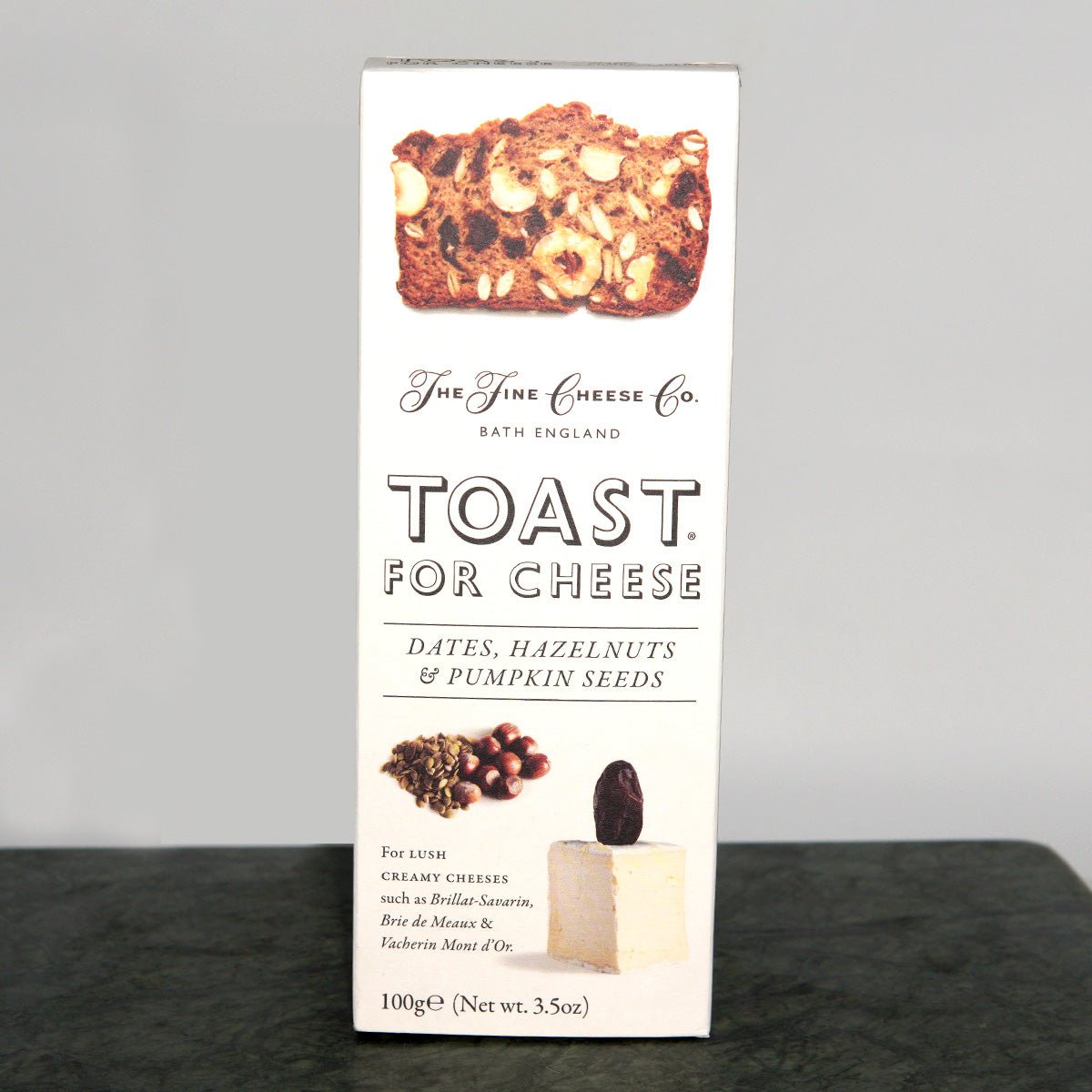 Dates, Hazelnuts & Pumpkin Seeds Toast 100g - Prime Gourmet Online