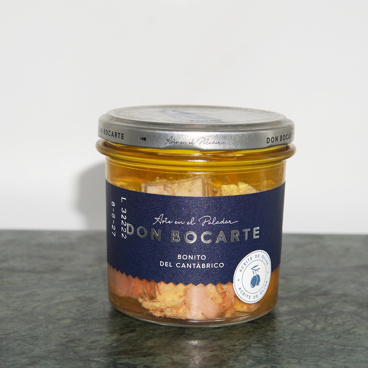 White Tuna In Olive Oil "Don Bocarte"Jar 220g - Prime Gourmet Online