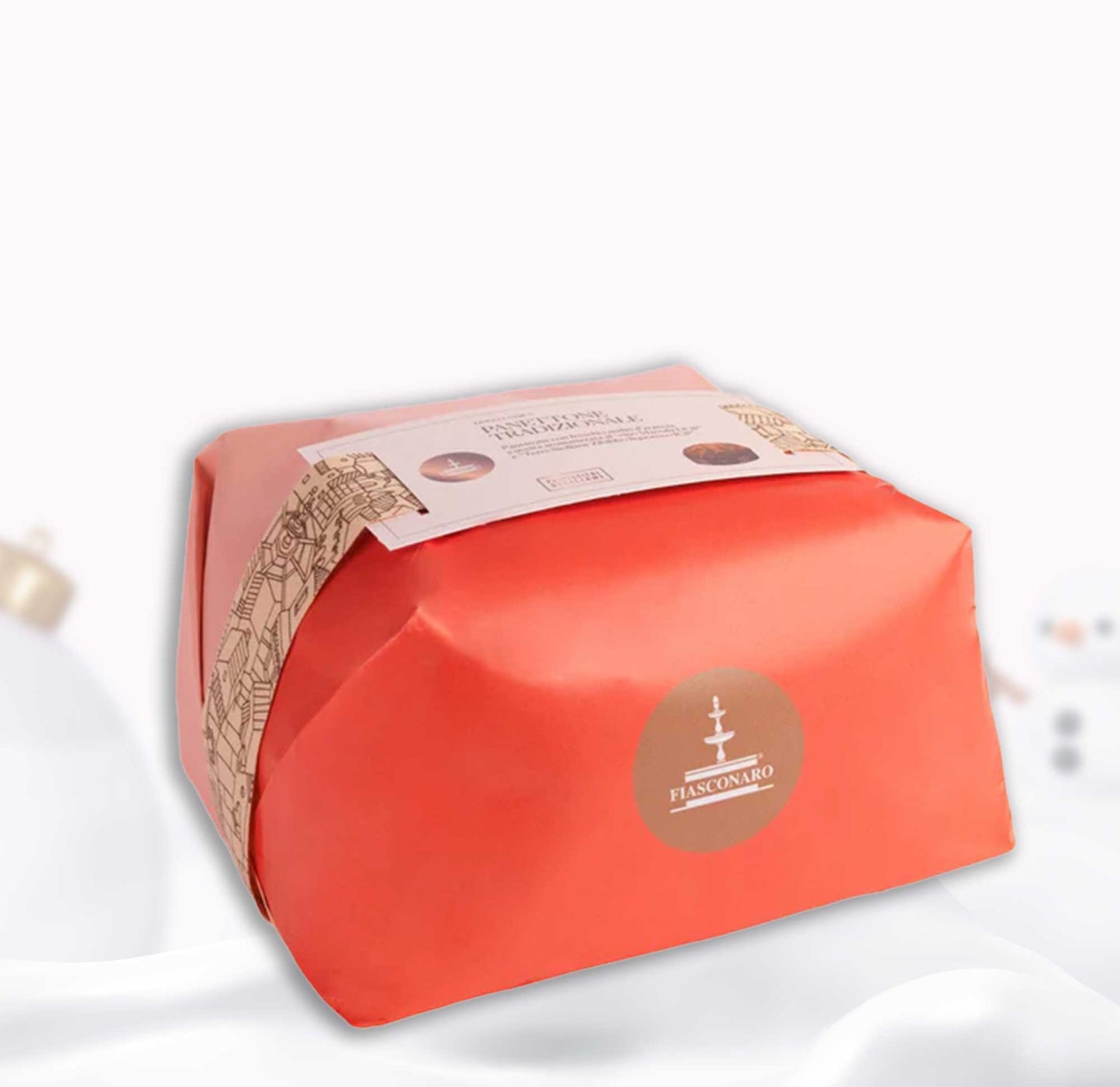 Fiasconaro Panettone Traditional Hand Wrapped 1kg - Prime Gourmet Online