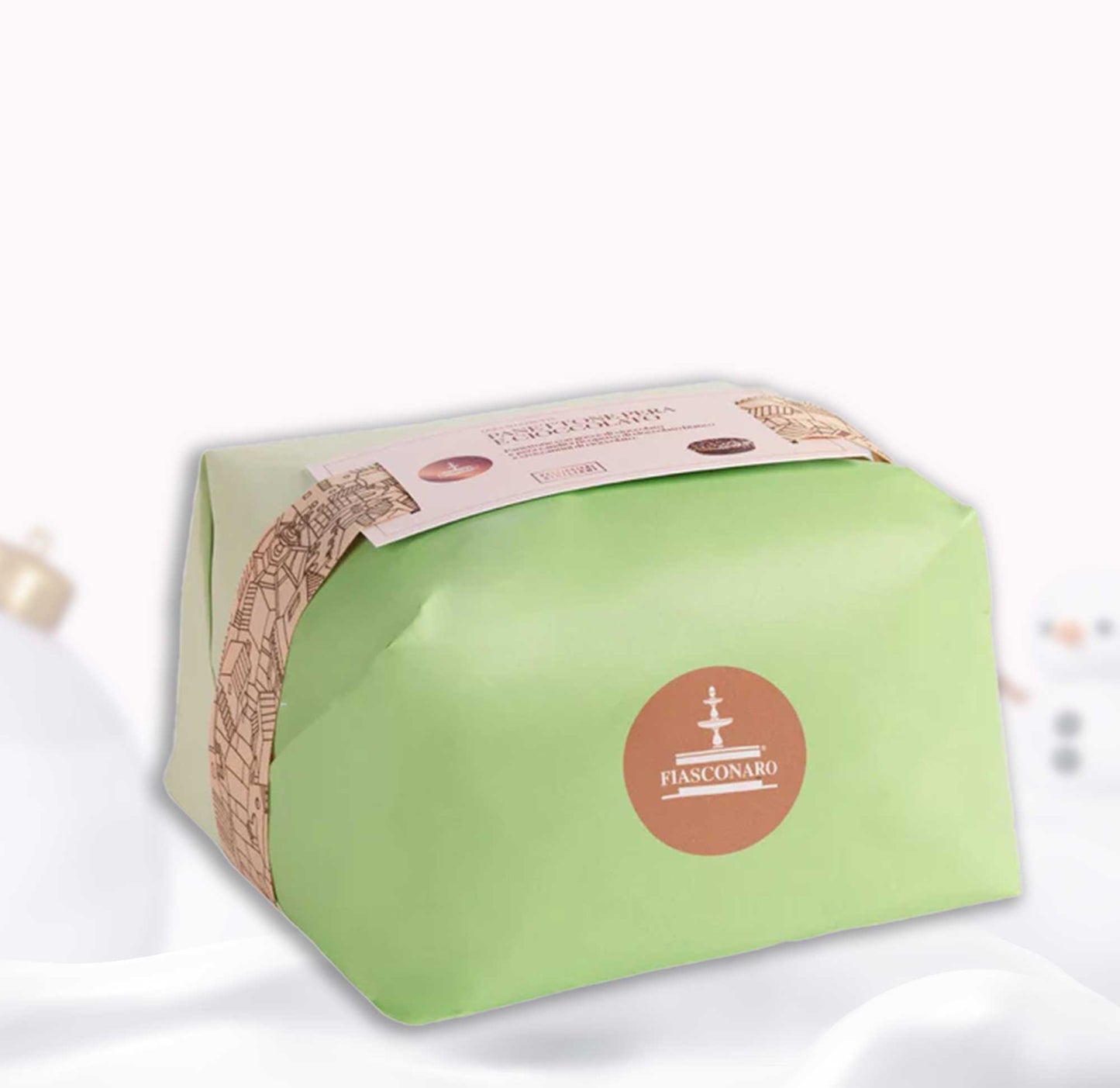 Fiasconaro Pear & Chocolate Panettone Hand Wrapped 1kg - Prime Gourmet Online