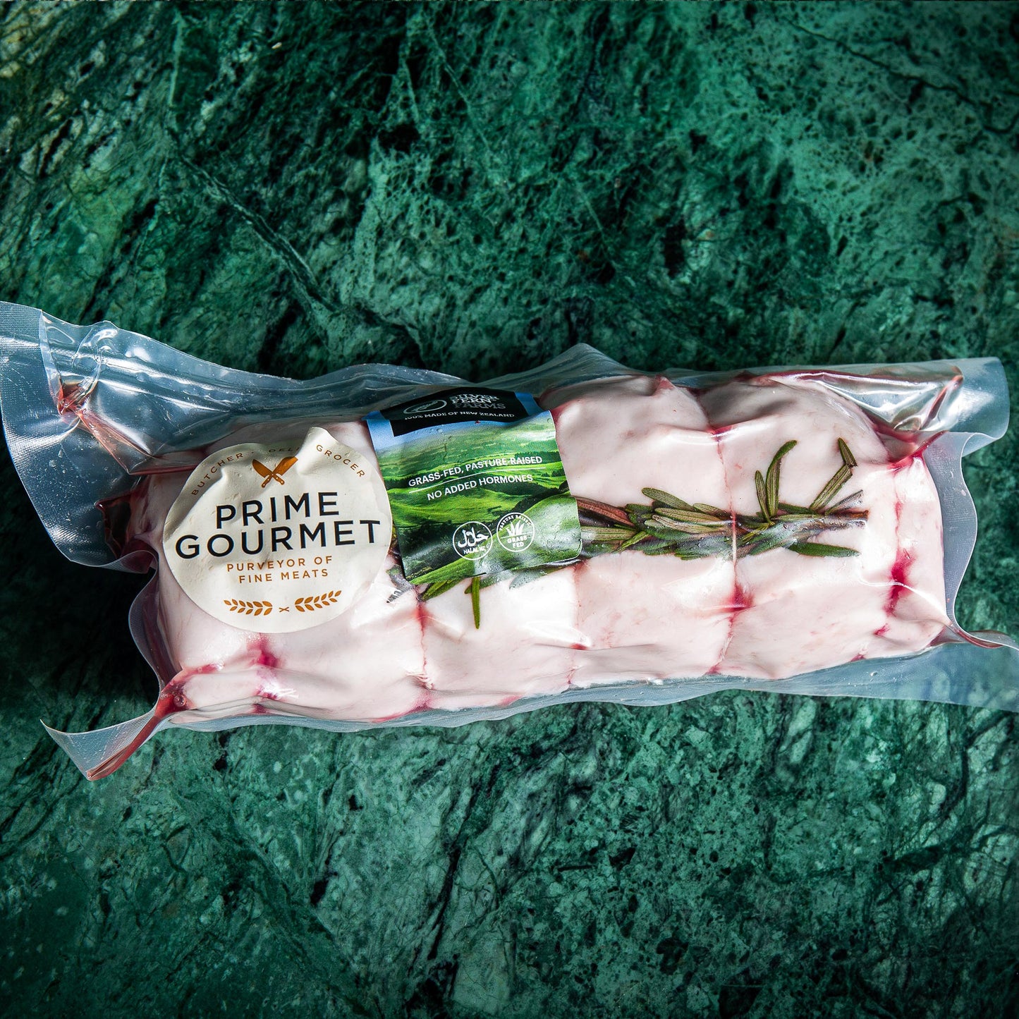 New Zealand Grass Fed Marinated Boneless Rolled Lamb Loin - Prime Gourmet Online