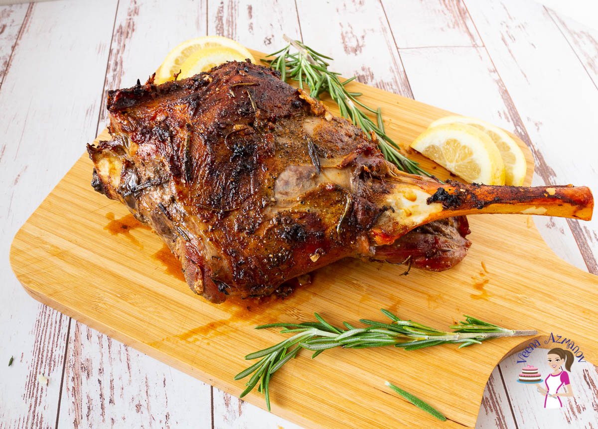 Roast Grass Fed Bone In Lamb Leg - Prime Gourmet Online