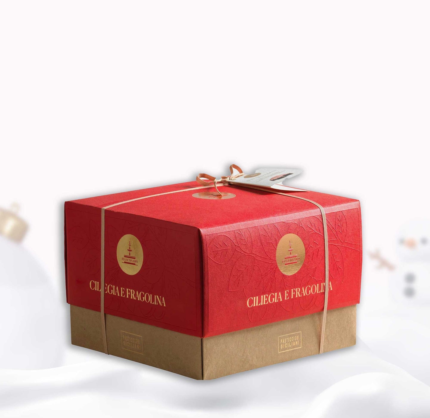 Wild Strawberry & Cherry Panettone 1kg - Prime Gourmet Online