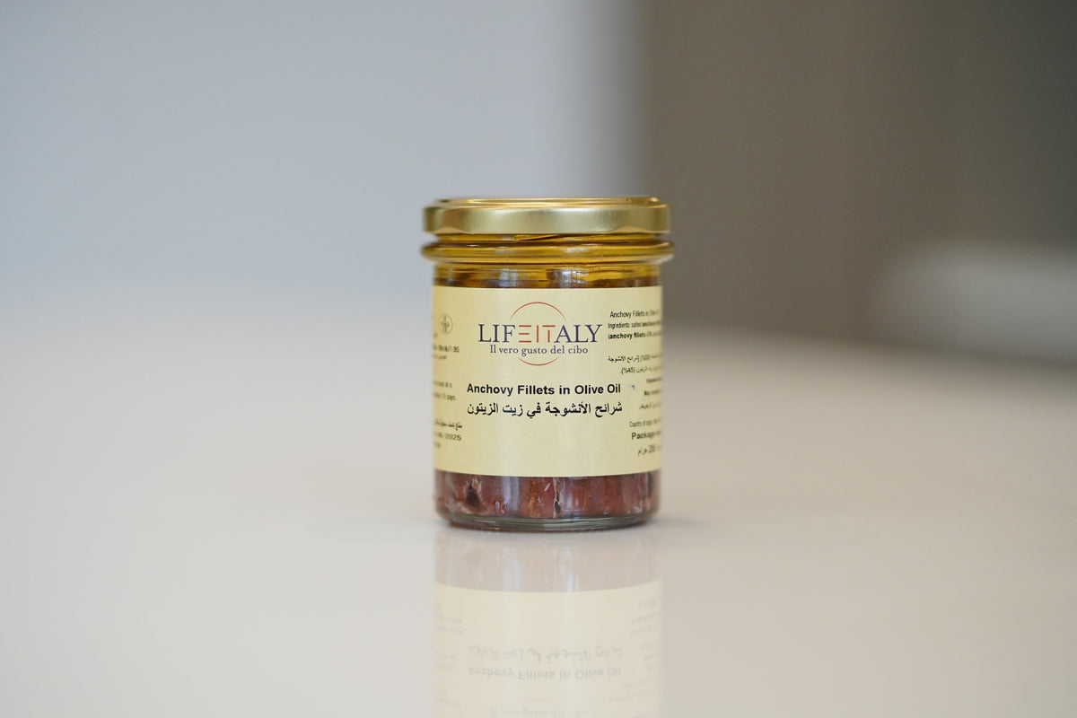 Anchovy Fillets in Oil EVO 200g - Prime Gourmet Online