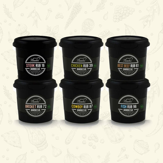 Assortment of Barbeque Rubs Starter Pack - Prime Gourmet Online