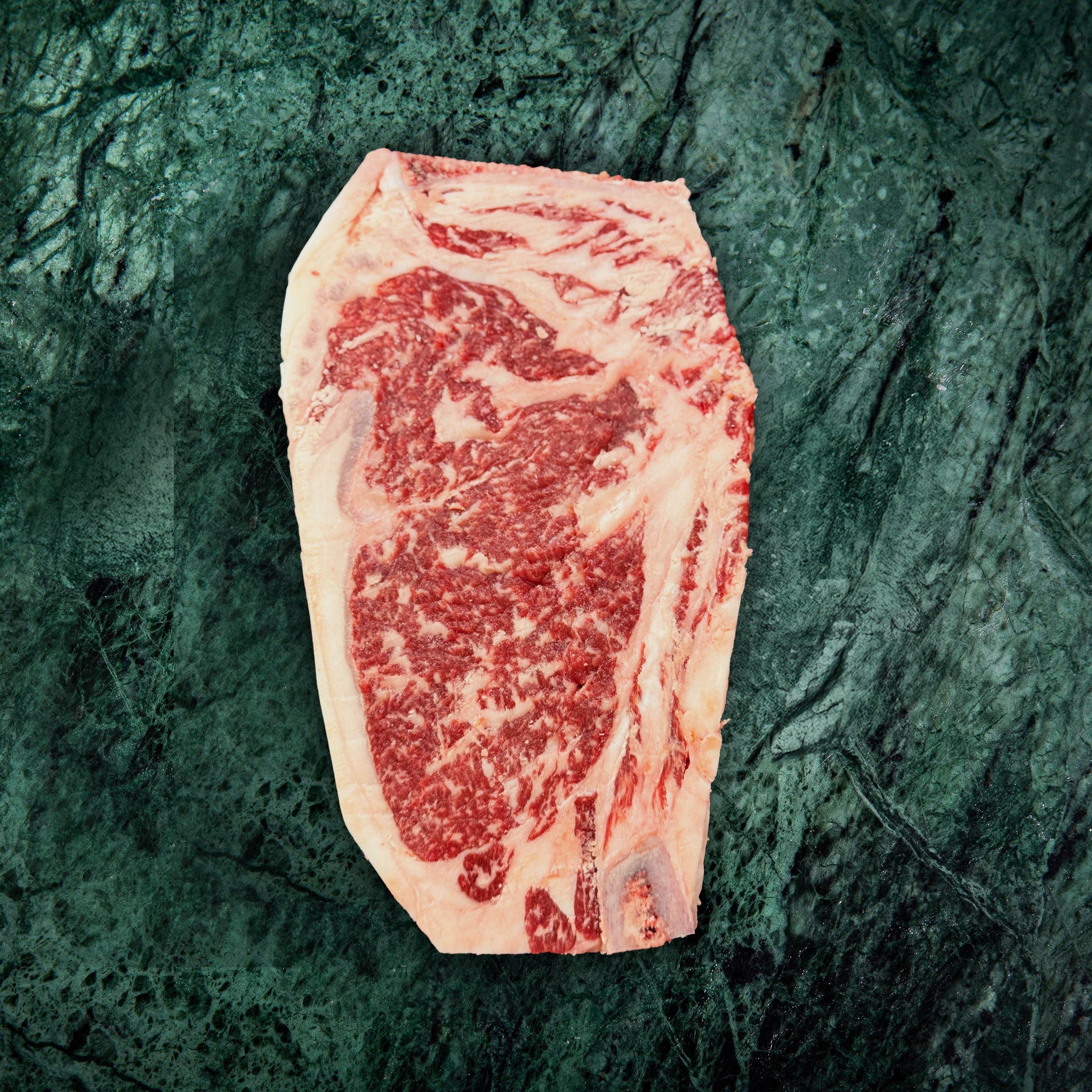 Australian Wagyu 9+MB Beef Bone In Striploin Steak