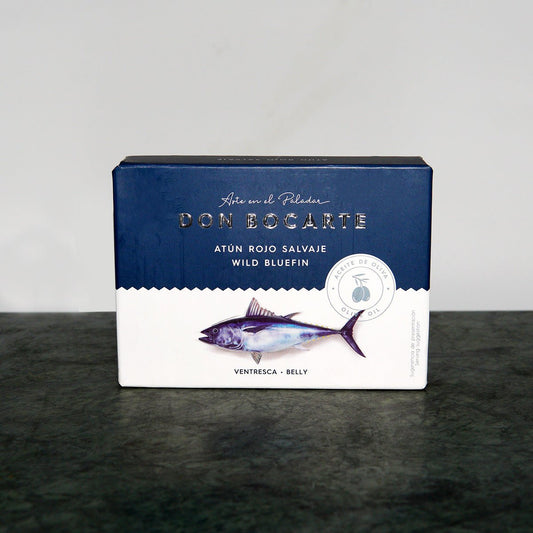 Bluefin Tuna Belly In Olive Oil "Don Bocarte"- Tin - Prime Gourmet Online