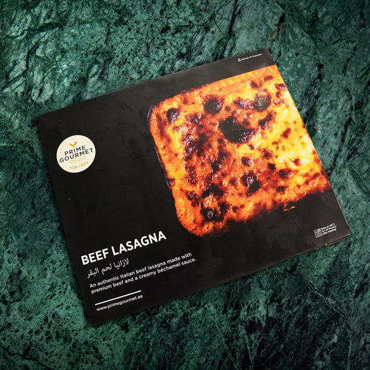 Frozen Traditional Italian Beef Lasagna (Uncooked) - Prime Gourmet Online