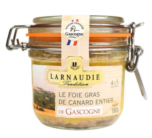 Larnaudie Le Foie Gras De Canard Entier De Gascogne 180g - Prime Gourmet Online