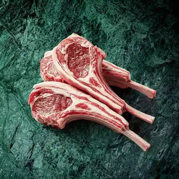 New Zealand Grass Fed Lamb Frenched Cutlets/Chops (Defrosted) - Prime Gourmet Online
