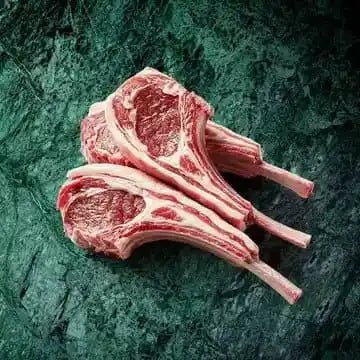 New Zealand Grass Fed Lamb Frenched Cutlets/Chops (Defrosted) - Prime Gourmet Online
