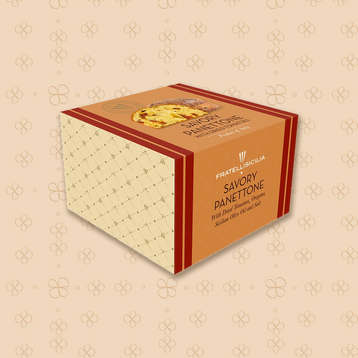 Panettone Savory with Sundried Tomatoes, Basil & Oregano - Prime Gourmet Online