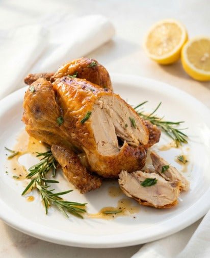 Roasted Whole Baby Chicken (Cooked) - Prime Gourmet Online