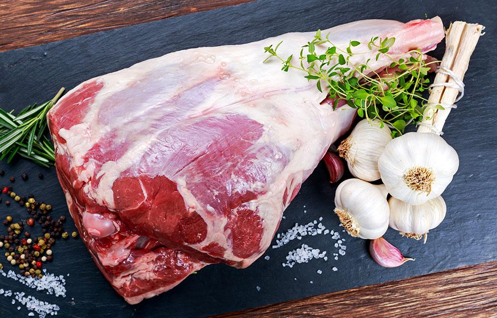 Australian Grass Fed Bone In Lamb Leg - Prime Gourmet Online