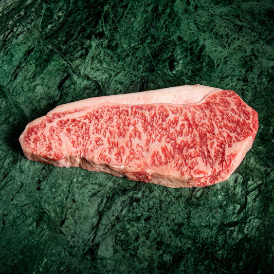 Australian Wagyu Beef Striploin Steak 9+ Marbling - Prime Gourmet Online