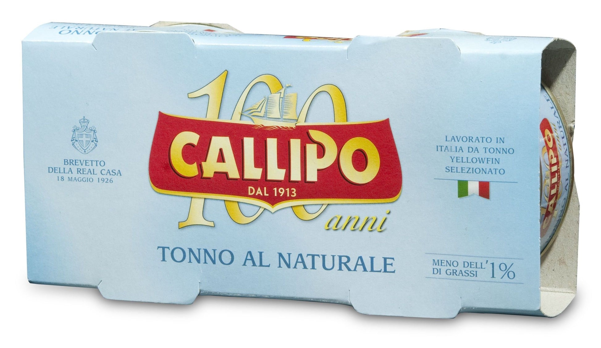 Callipo Yellowfin Tuna in Brine Pack of 2x160g - Prime Gourmet Online