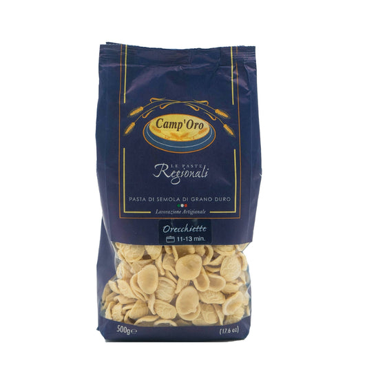 Camp'Oro Artisanal Orecchiette Pasta 500g - Prime Gourmet Online