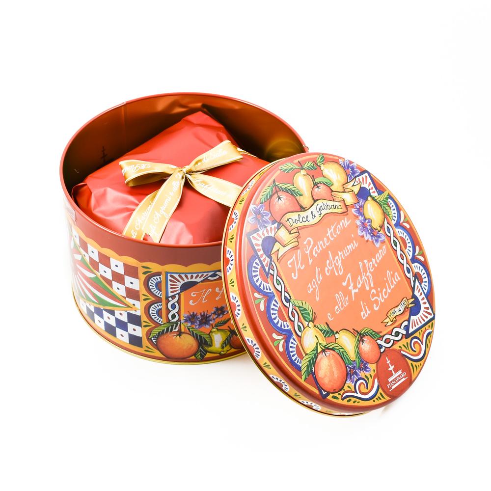 Dolce & Gabbana Citrus and Saffron Panettone 1kg - Prime Gourmet Online