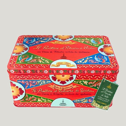 Dolce & Gabbana Sicilian Pistachio Panettone 600g - Prime Gourmet Online
