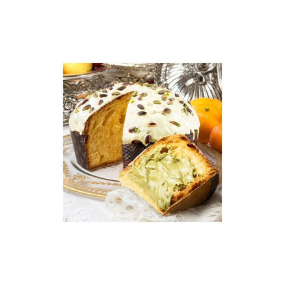 Dolce & Gabbana Sicilian Pistachio Panettone 600g - Prime Gourmet Online