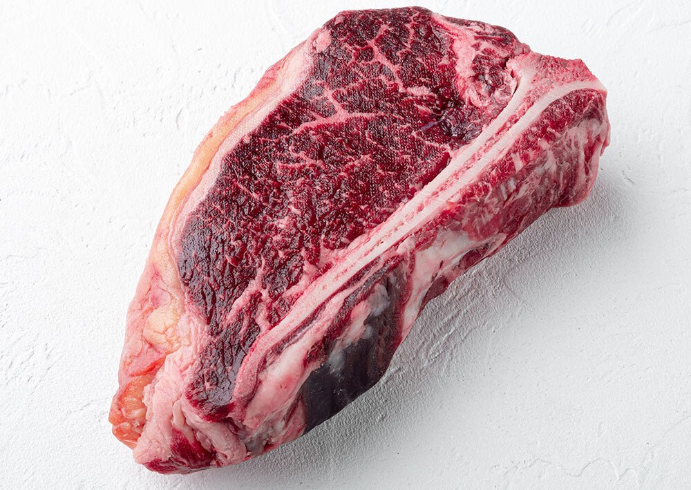 Dry Aged Australian Wagyu Striploin (Bone-in) 9+ MB - Prime Gourmet Online