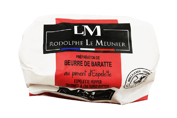 Espelette Pepper Churned and Clultured Butter - 125g - Prime Gourmet Online