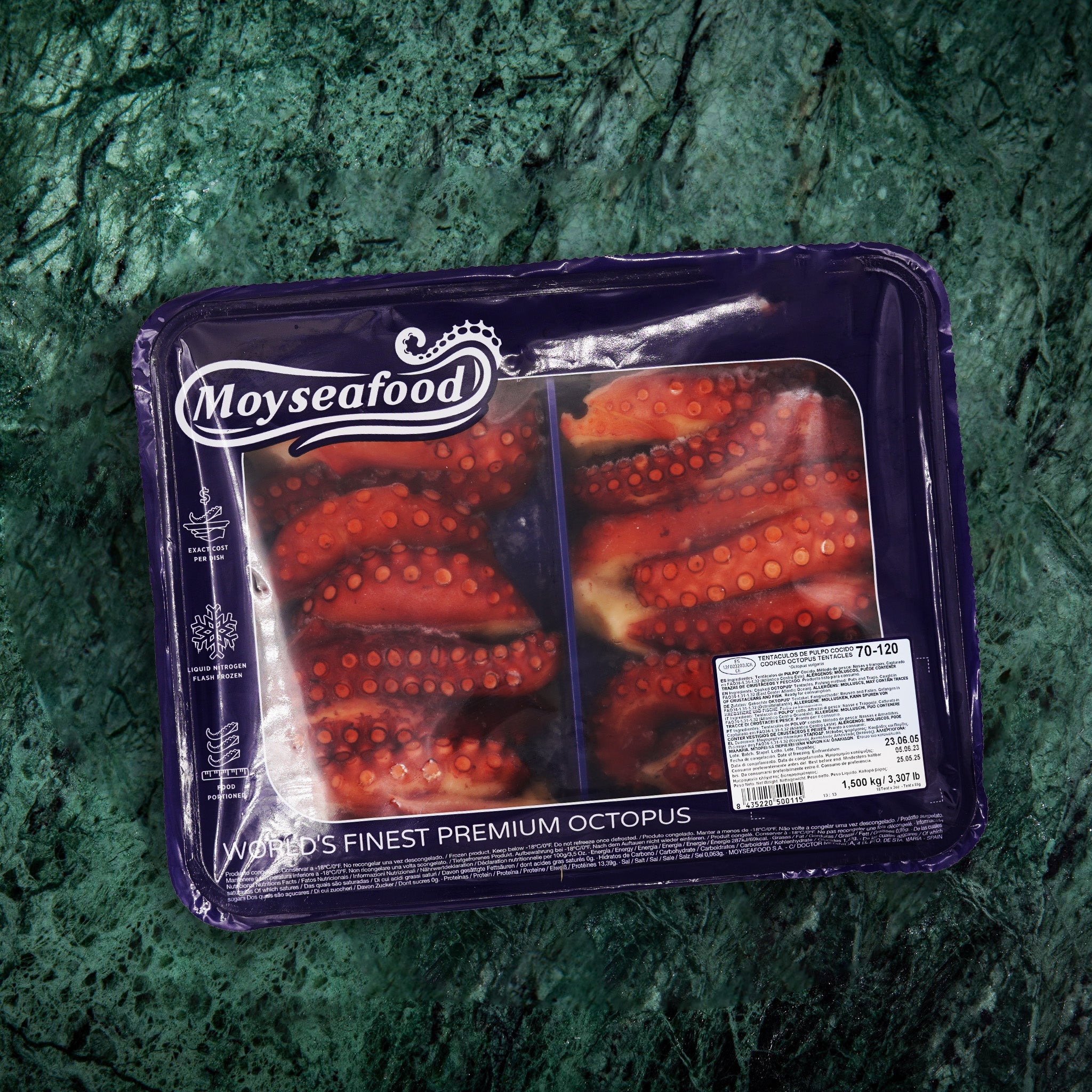 Frozen Cooked Octopus Tentacles | Prime Gourmet