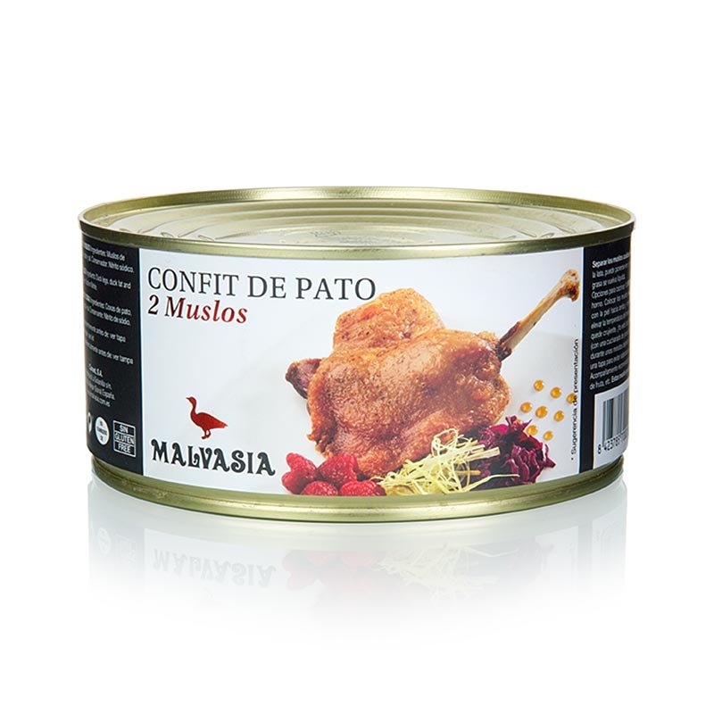 Malvasia Halal Duck Leg Confit, 2 Legs 850g - Prime Gourmet Online