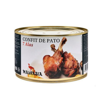 Malvasia Halal Duck Wing Confit, 7 Wings 1.1kg - Prime Gourmet Online