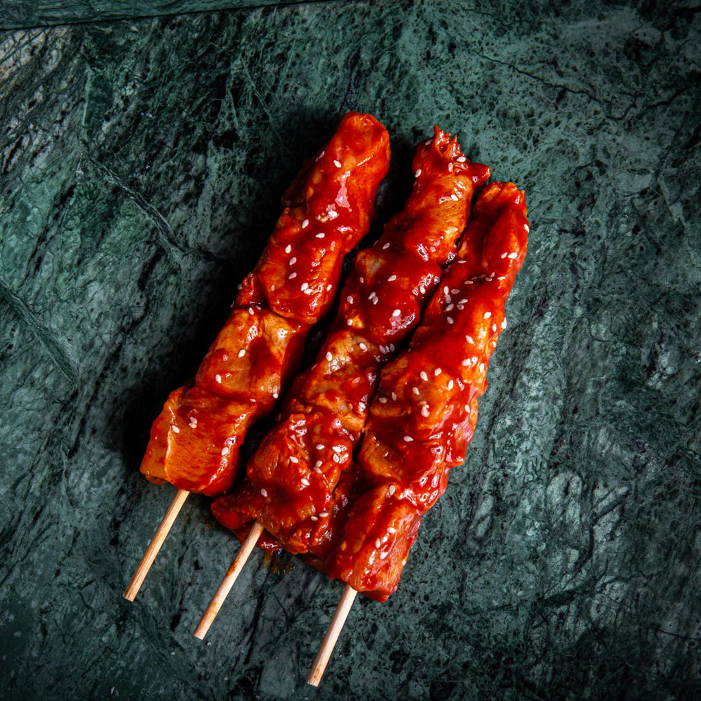 New Zealand Defrosted Marinated Chicken Skewers - Prime Gourmet Online