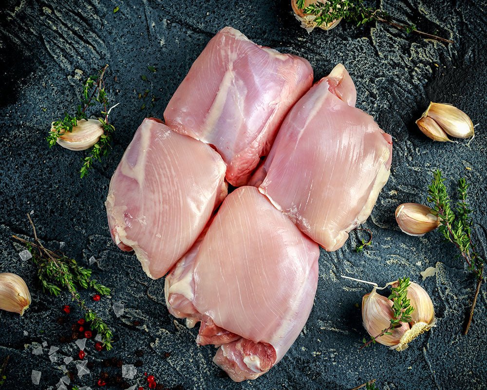 New Zealand Frozen Boneless & Skinless Chicken Thigh - Prime Gourmet Online