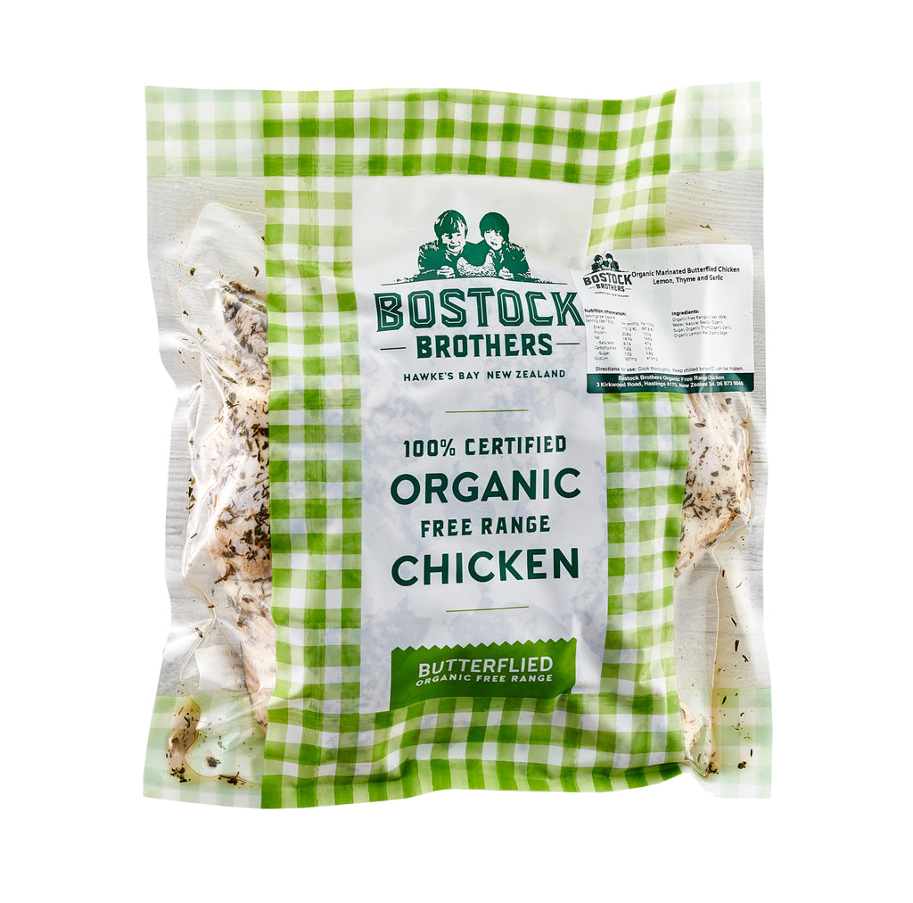 New Zealand Organic Marinated Butterfly Chicken 1.35kg/pack - Prime Gourmet Online