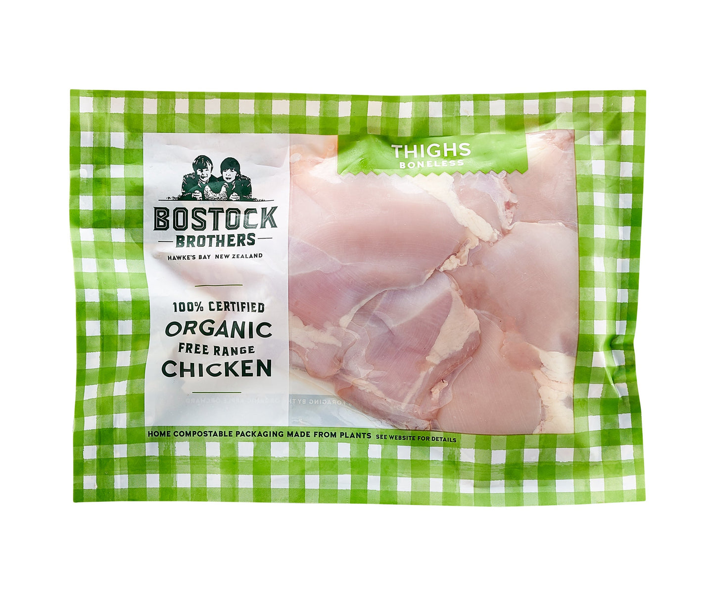 New Zealand Organic Skinless and Boneless Chicken Thigh 330g/pack - Prime Gourmet Online