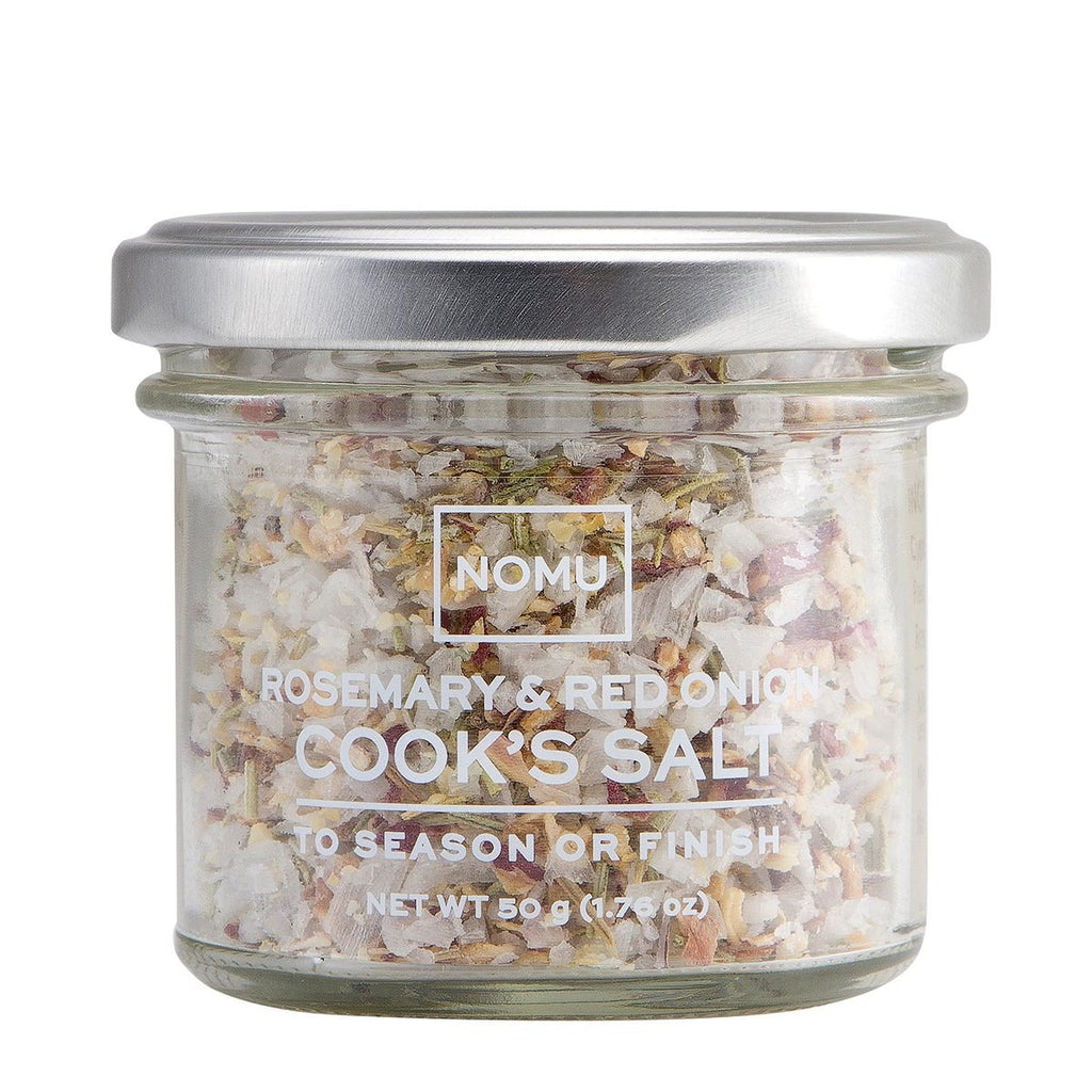 Nomu Cook’s Collection Rosemary & Red Onion Cook’s Salt 55g - Prime Gourmet Online