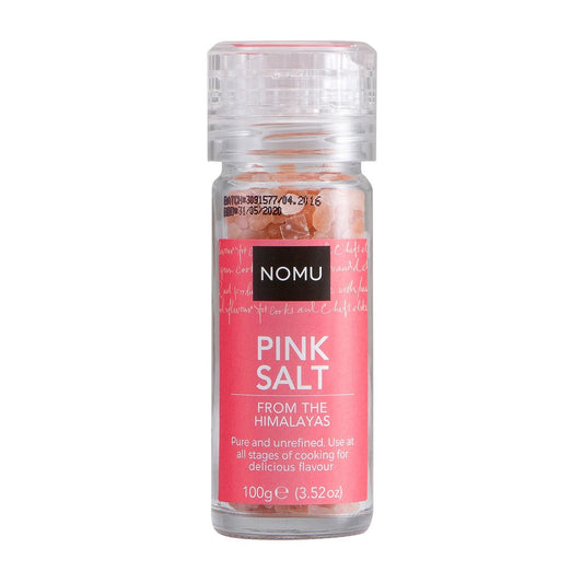 Nomu Himalayan Pink Salt Grinder 100g - Prime Gourmet Online