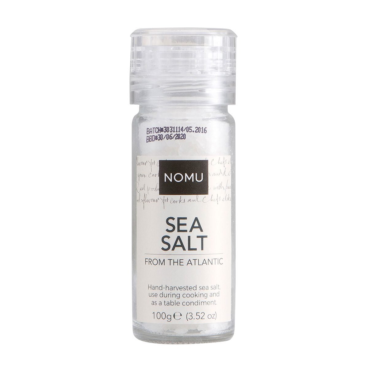 Nomu Sea Salt Grinder 100g - Prime Gourmet Online