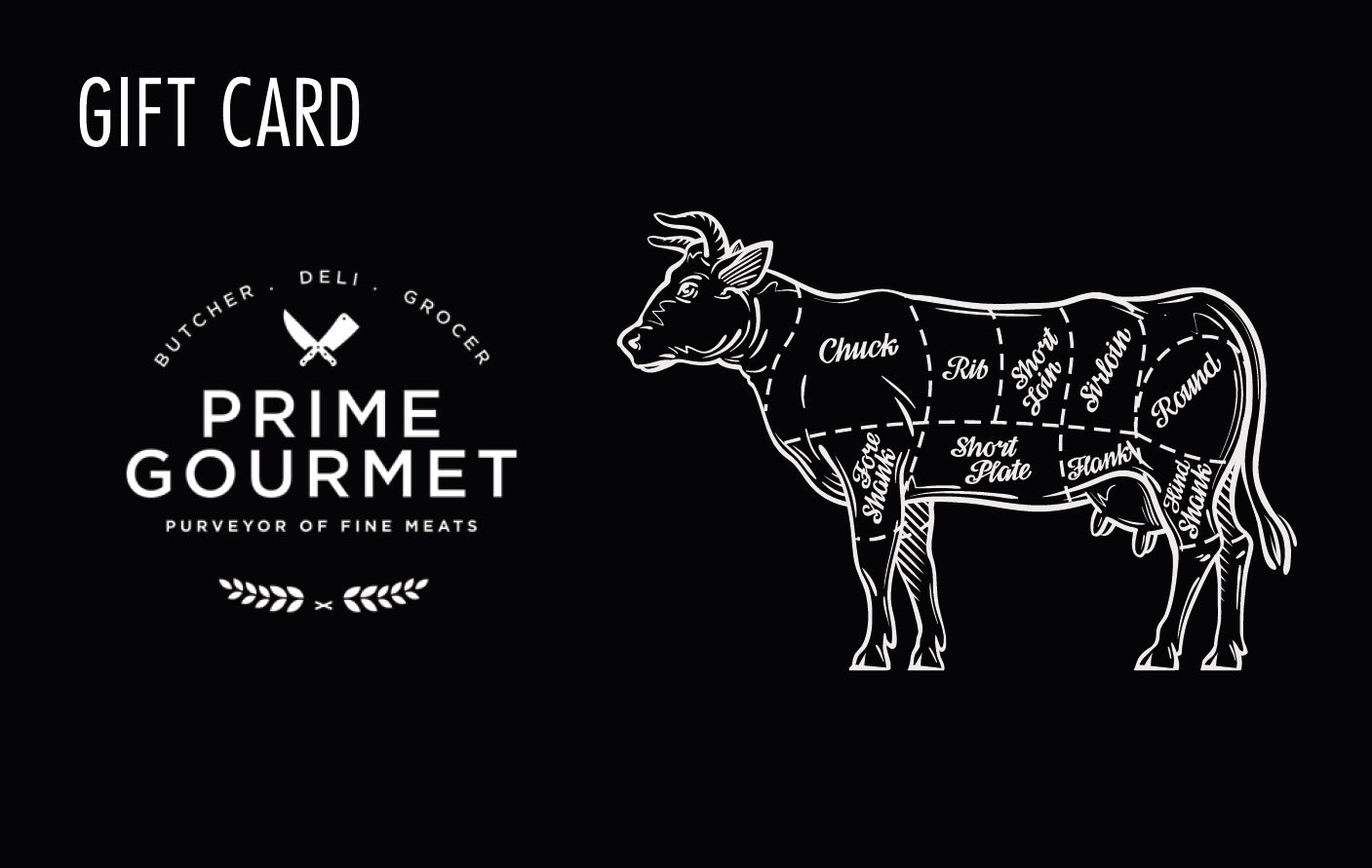 Prime Gourmet Gift Card - Prime Gourmet Online
