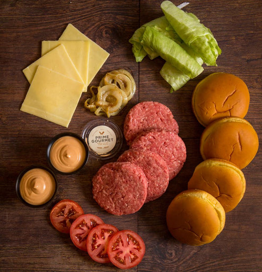 Queenstown Grass-fed Burger Box - Prime Gourmet Online