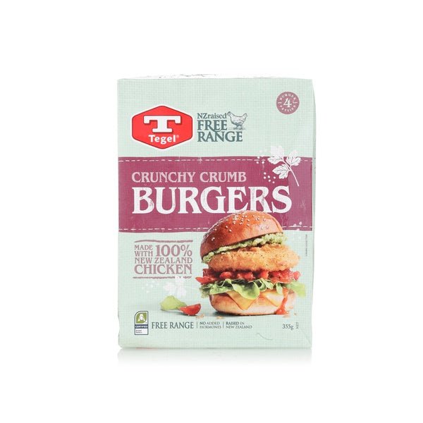 Tegel Crunchy Crumb Chicken Burgers - Prime Gourmet Online