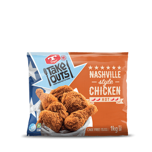 Tegel Frozen Nashville Style Chicken Portion 1kg - Prime Gourmet Online