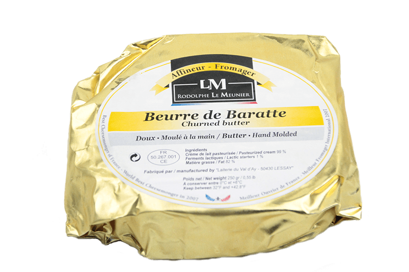 Unsalted Churned and Cultured Butter (Beurre de Baratte Doux) - 250g - Prime Gourmet Online